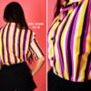 Retro Pride Stripes Button Up (Choose Your Flag)