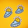 Overstimulated Glitter Sticker