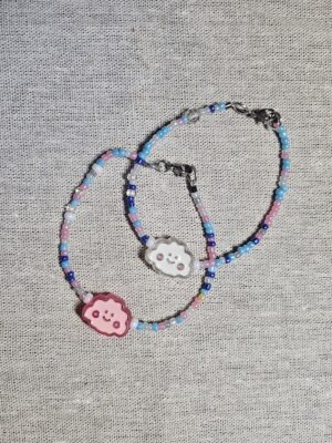 Trans Clouds Bracelet Set