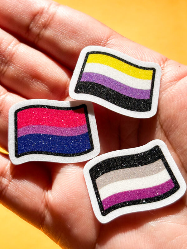 Small Pride Flag Stickers
