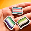 Small Pride Flag Stickers