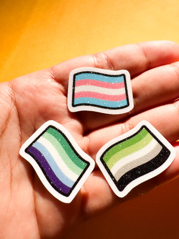 Small Pride Flag Stickers