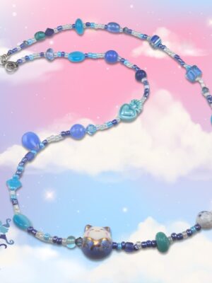 Michi Blue Necklace