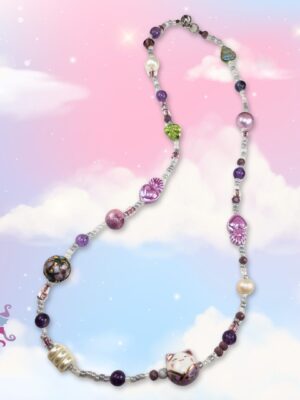 Michi Purple Necklace